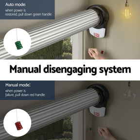 UL-tech Garage Roller Door Opener 800N Motor Auto Safety Reverse 220V - SportZone.co.nz