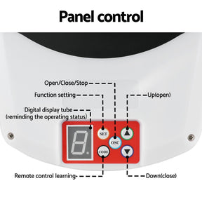 UL-tech Garage Roller Door Opener 800N Motor Auto Safety Reverse 220V - SportZone.co.nz