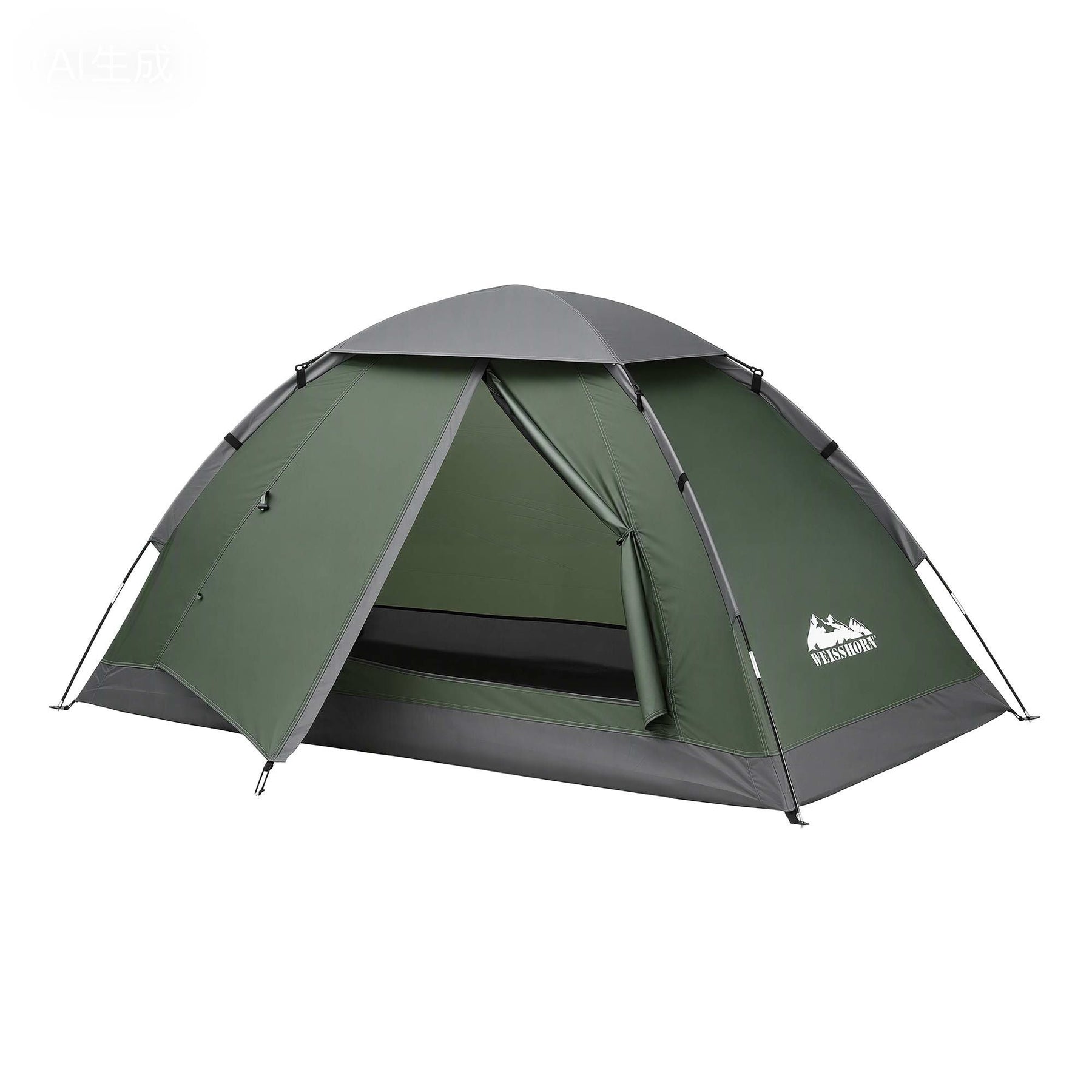 Weisshorn 1 Person Camping Tent Waterproof Hiking Vestibule Porch - SportZone.co.nz