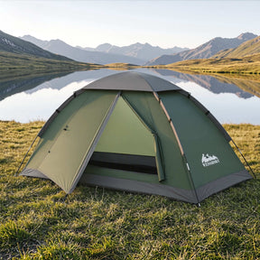 Weisshorn 1 Person Camping Tent Waterproof Hiking Vestibule Porch - SportZone.co.nz