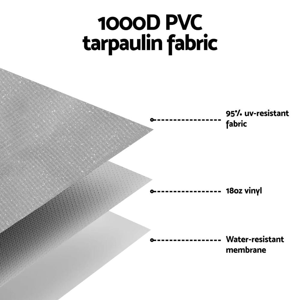Weisshorn 17ft Caravan Awning RV Replacement Fabric 4.93M x 2.42M - SportZone.co.nz