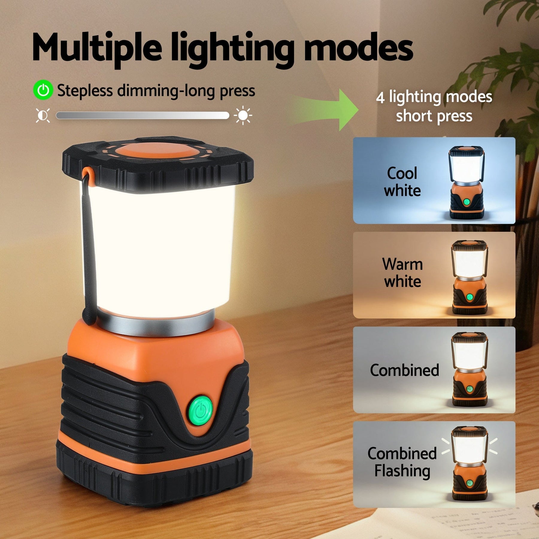 Weisshorn 2 - Pack LED Camping Lanterns, 1000LM Super Bright Waterproof Portable Emergency Tent Lights - SportZone.co.nz