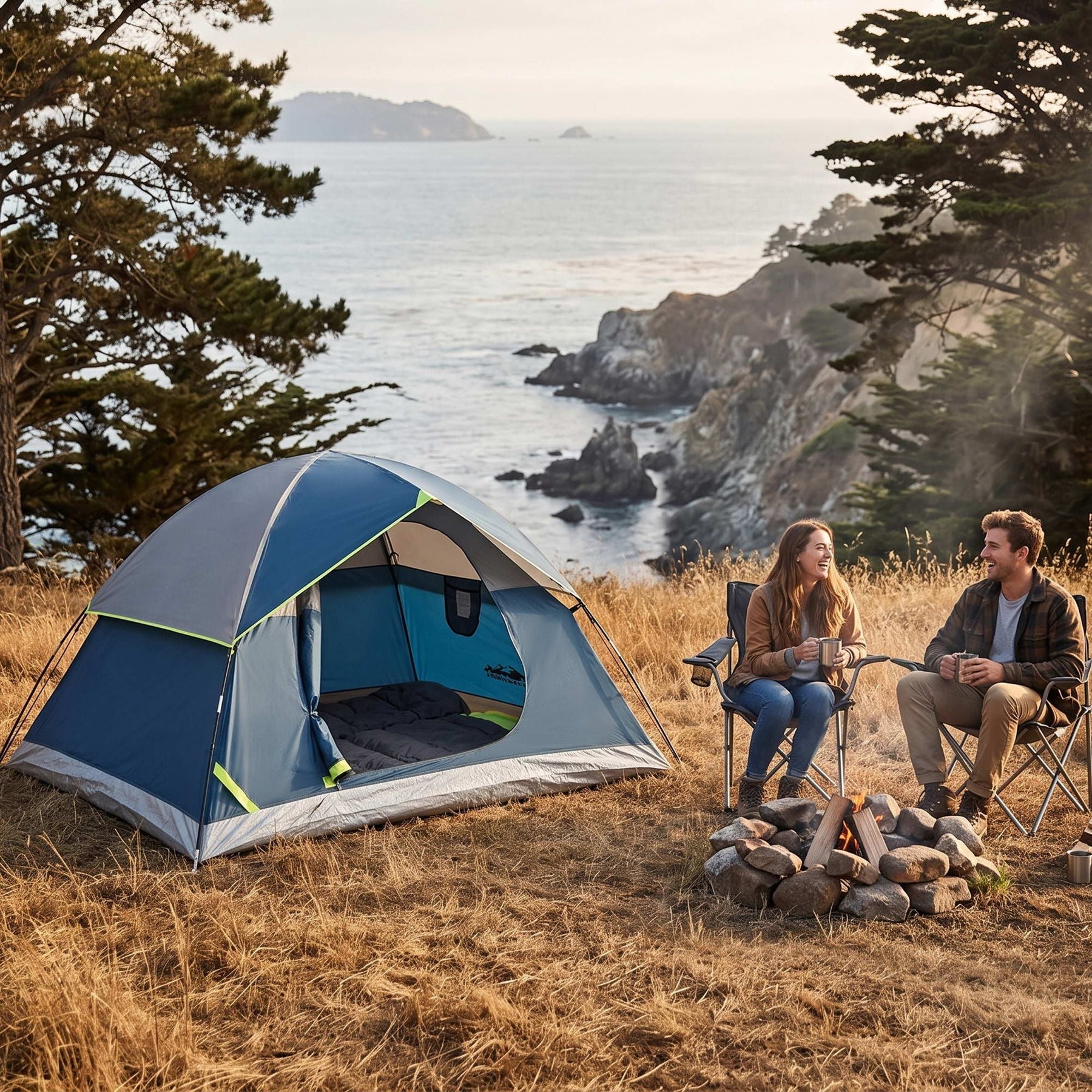 Weisshorn 2 Person Camping Dome Tent Lightweight Waterproof Outdoor Hiking - SportZone.co.nz