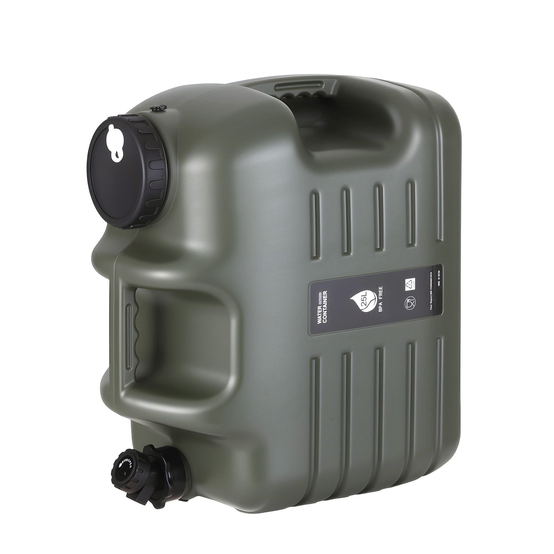 Weisshorn 25L Water Container Jerry Can Bucket Camping Outdoor Storage Tank - SportZone.co.nz
