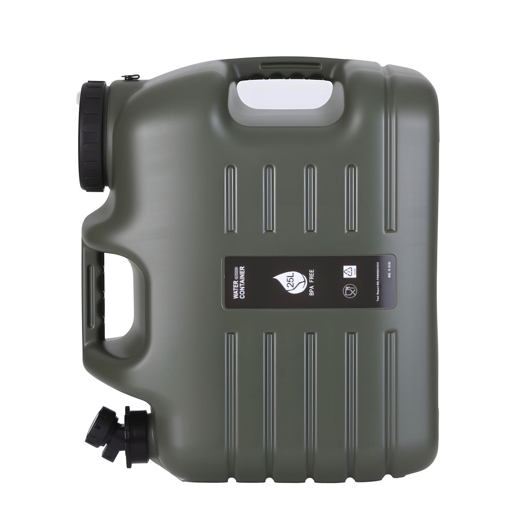Weisshorn 25L Water Container Jerry Can Bucket Camping Outdoor Storage Tank - SportZone.co.nz