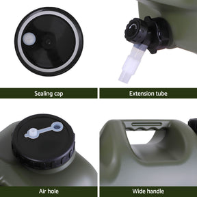 Weisshorn 25L Water Container Jerry Can Bucket Camping Outdoor Storage Tank - SportZone.co.nz