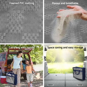 Weisshorn 5M X 2.5M Annex Matting 600GSM Floor Mats Mesh Caravan Camping Annexe - SportZone.co.nz