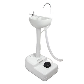 Weisshorn Camping Basin Portable Hand Wash Sink Stand 19L Capacity - SportZone.co.nz