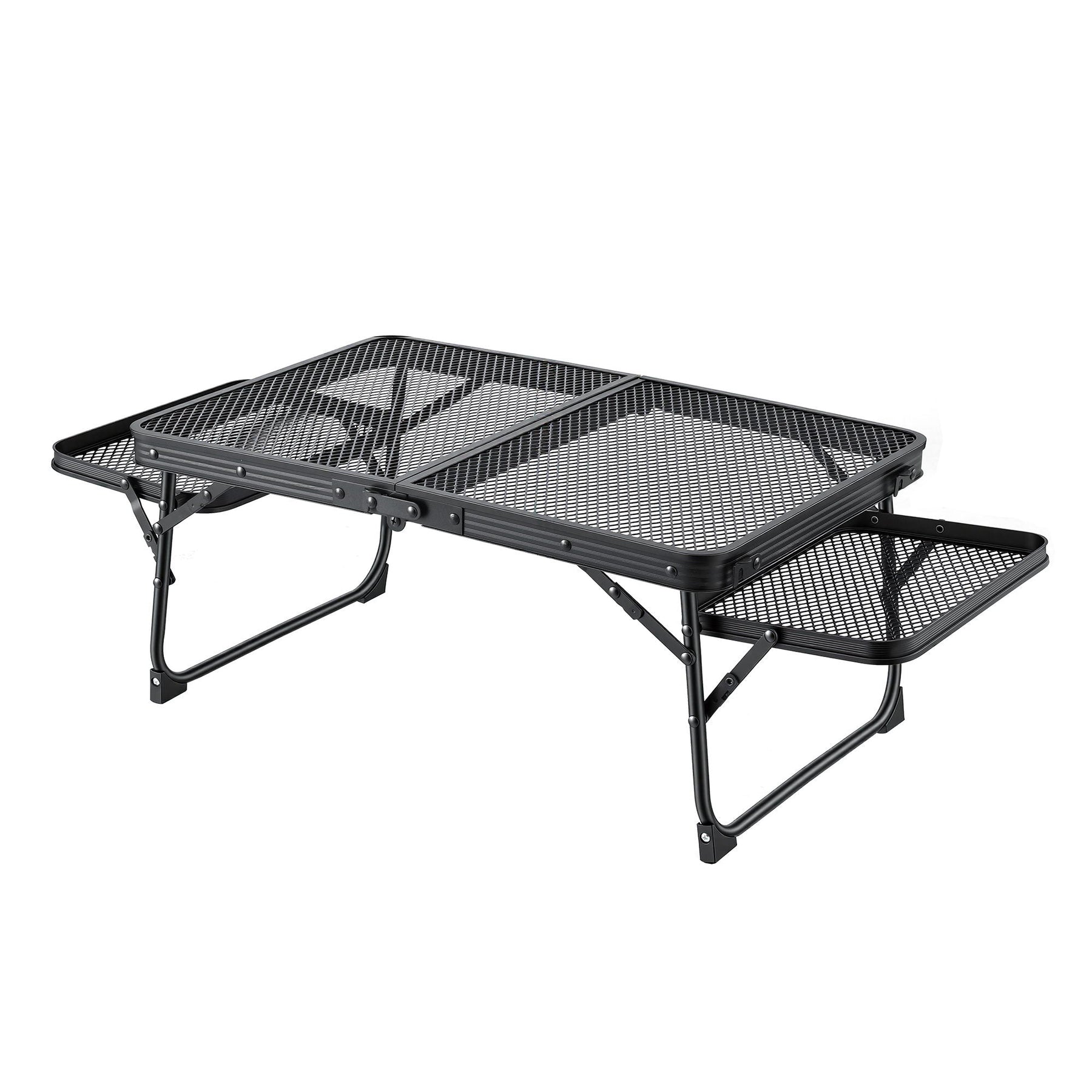 Weisshorn Camping Table Mesh Desktop Lightweight Portable Outdoor Folding Grill Desk - SportZone.co.nz
