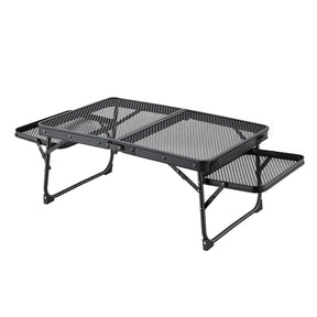 Weisshorn Camping Table Mesh Desktop Lightweight Portable Outdoor Folding Grill Desk - SportZone.co.nz