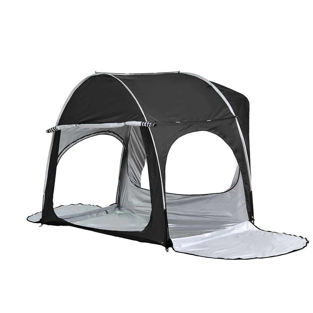 Weisshorn Camping Tent Car SUV Rear Hatchback Tents Canopy Portable Outdoor Family Black - SportZone.co.nz