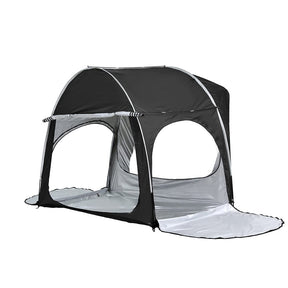 Weisshorn Camping Tent Car SUV Rear Hatchback Tents Canopy Portable Outdoor Family Black - SportZone.co.nz