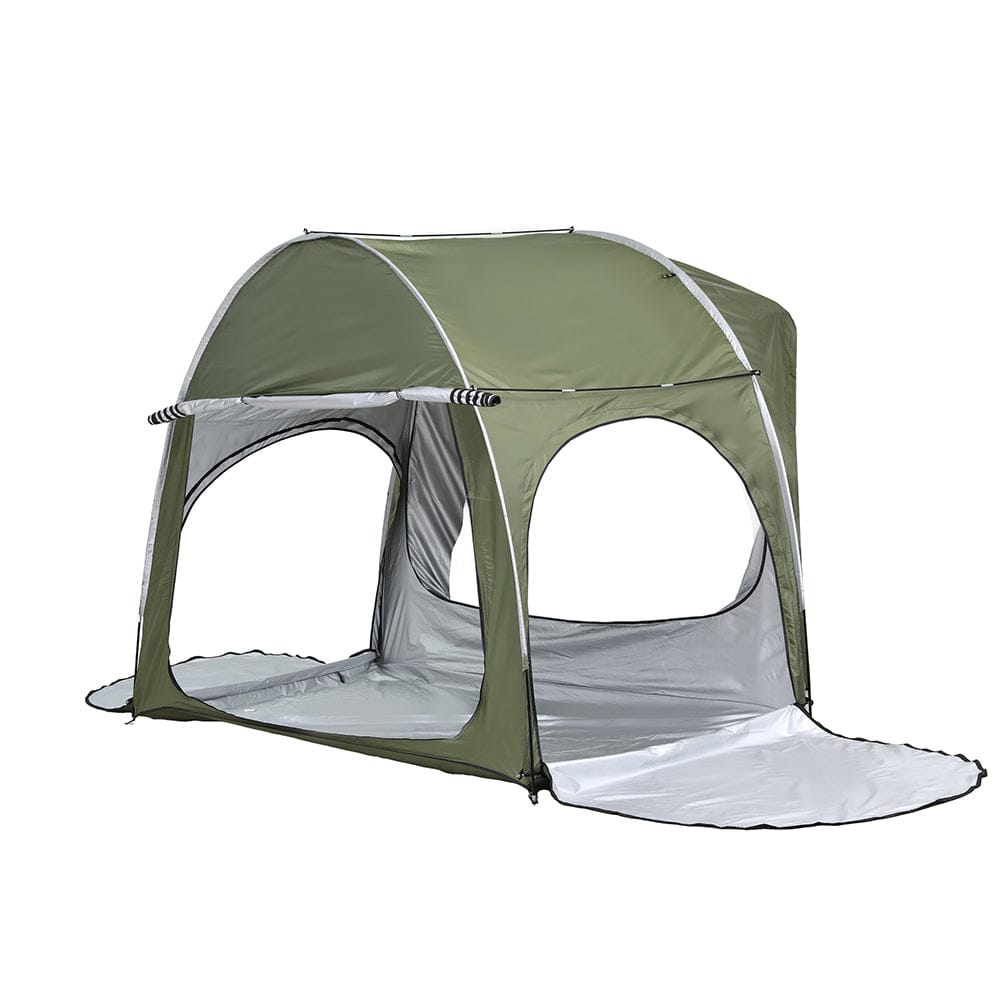 Weisshorn Camping Tent Car SUV Rear Hatchback Tents Canopy Portable Outdoor Family green - SportZone.co.nz