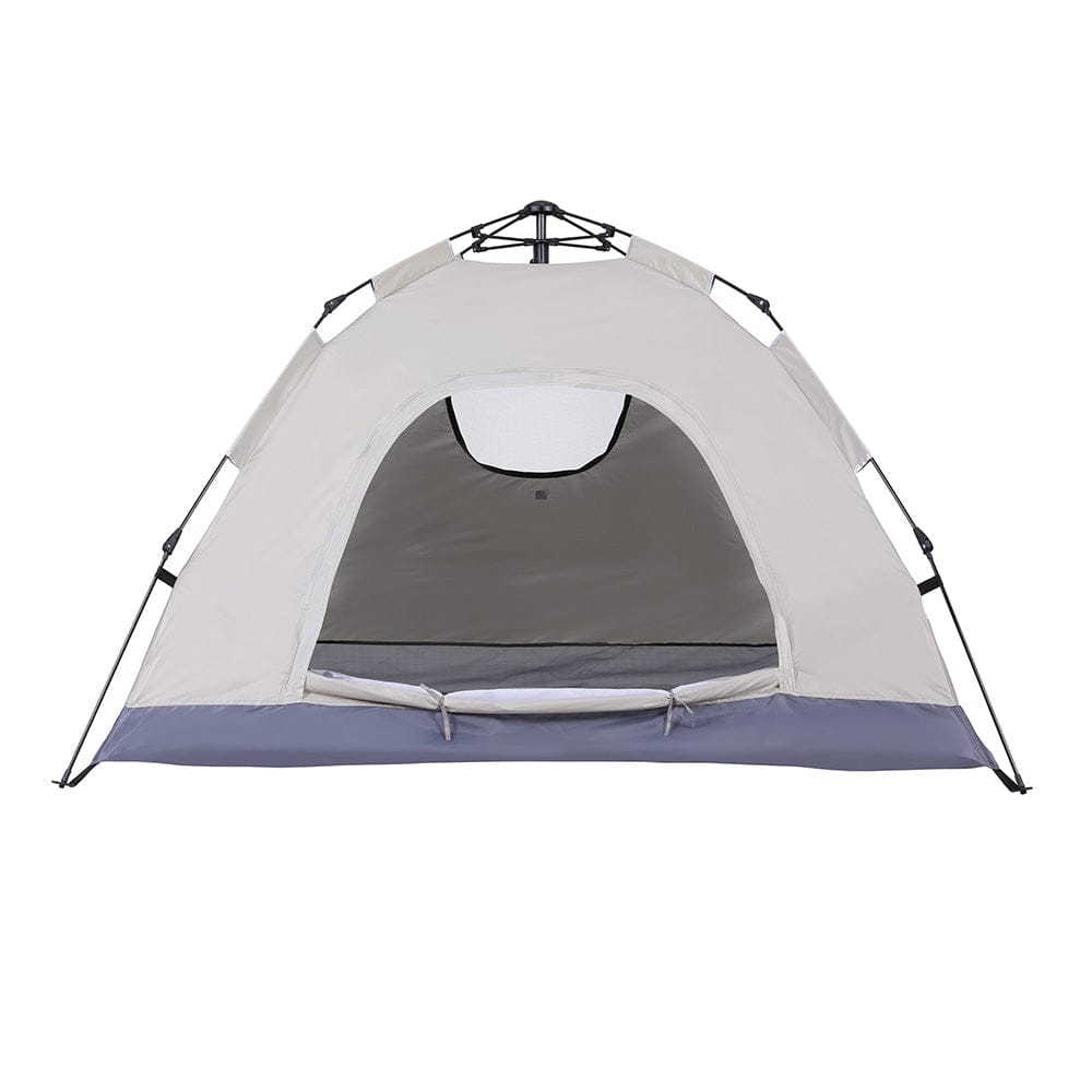 Weisshorn Camping Tent Instant Tent Pop up 2 Person Outdoor Hiking Tents Hiking Beige - SportZone.co.nz