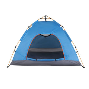 Weisshorn Camping Tent Instant Tent Pop up 2 Person Outdoor Hiking Tents Hiking Blue - SportZone.co.nz