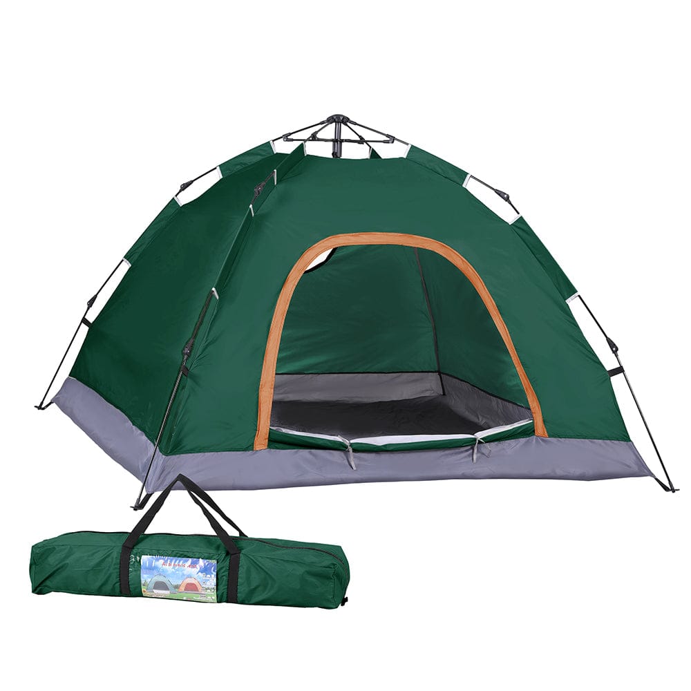 Weisshorn Camping Tent Instant Tent Pop up 2 Person Outdoor Hiking Tents Hiking Green - SportZone.co.nz