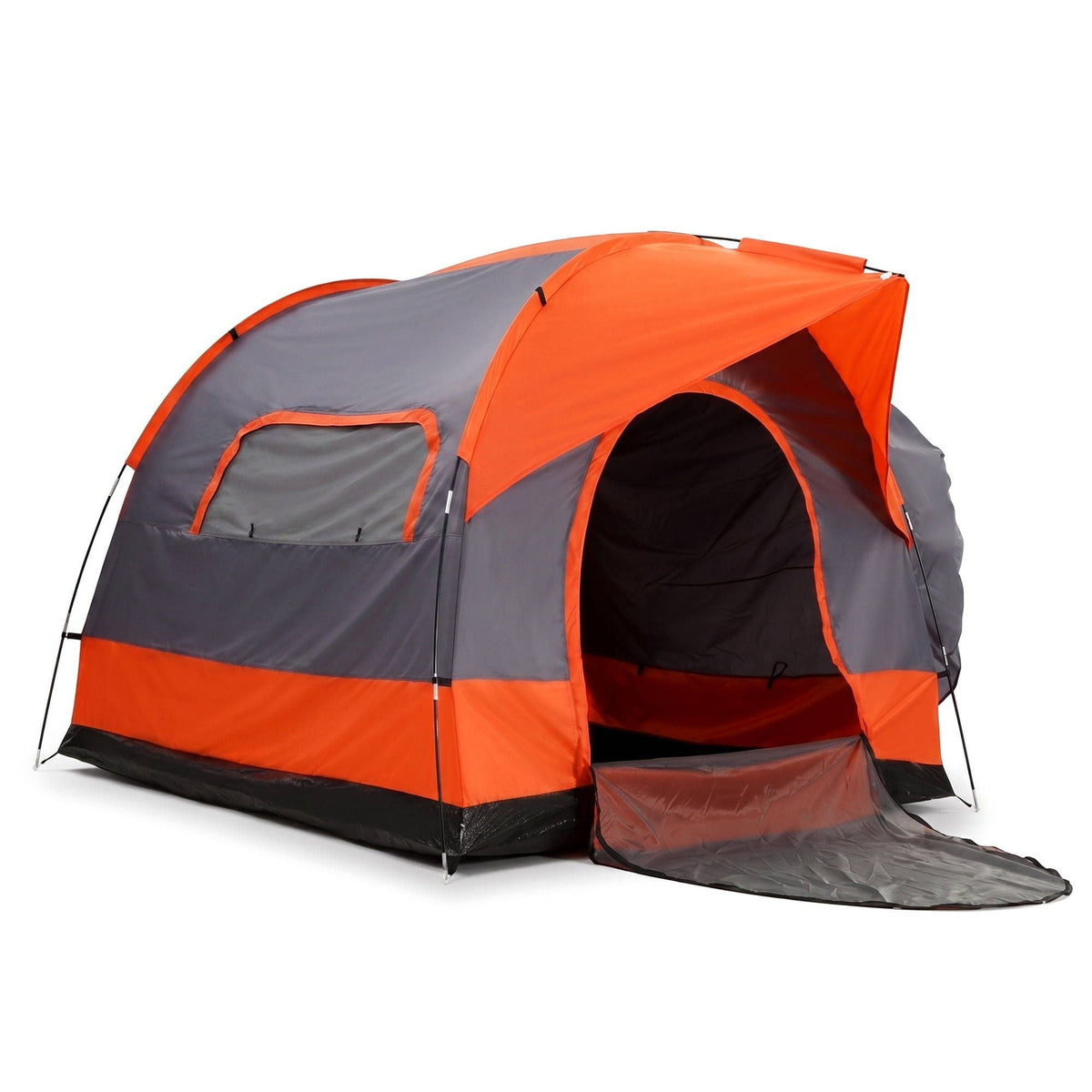 Weisshorn Camping Tent SUV Family Camping Car Tent 6-8 Person 250cm Orange - SportZone.co.nz