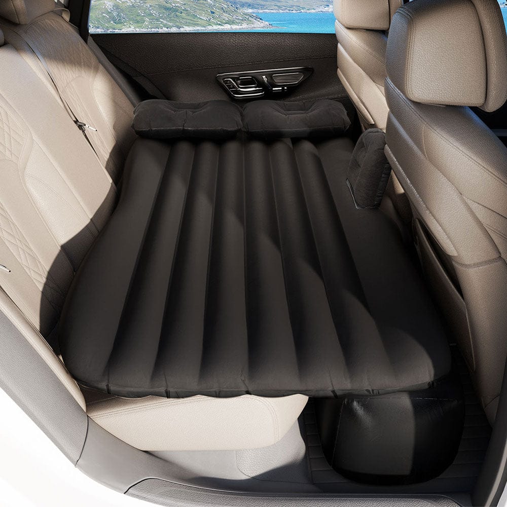 Weisshorn Car Mattress 134x78 Inflatable SUV Back Seat Camping Bed Black - SportZone.co.nz