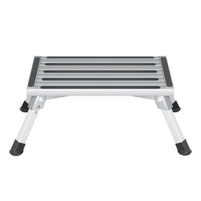 Weisshorn Caravan Step Folding Aluminium Step Ladder Stool - SportZone.co.nz