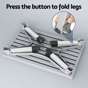 Weisshorn Caravan Step Folding Aluminium Step Ladder Stool - SportZone.co.nz