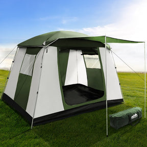 Weisshorn Family Camping Tent 6 Person Hiking Beach Tents Dome Shelter - SportZone.co.nz