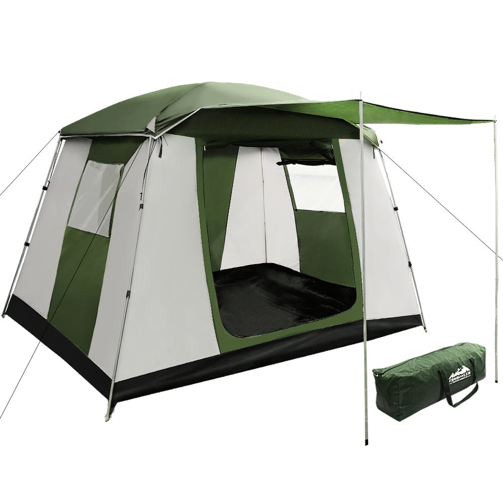 Weisshorn Family Camping Tent 6 Person Hiking Beach Tents Dome Shelter - SportZone.co.nz