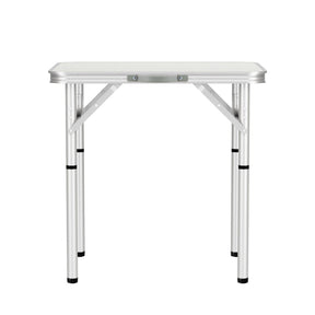 Weisshorn Folding Camping Table 60CM Adjustable Portable Outdoor Picnic Desk - SportZone.co.nz