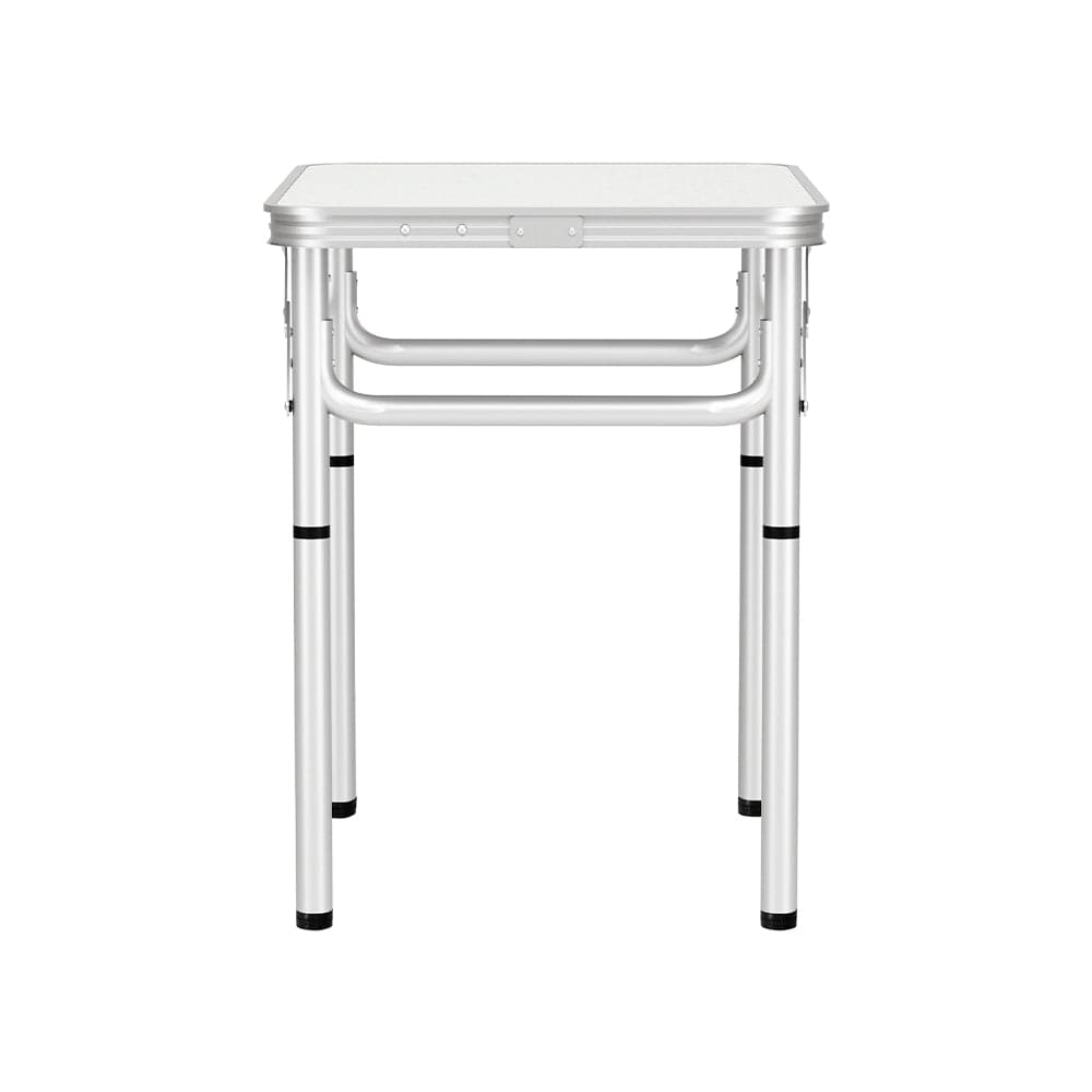 Weisshorn Folding Camping Table 60CM Adjustable Portable Outdoor Picnic Desk - SportZone.co.nz
