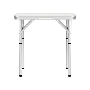 Weisshorn Folding Camping Table 60CM Adjustable Portable Outdoor Picnic Desk - SportZone.co.nz