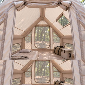 Weisshorn Inflatable A-Frame Air Tent 4-6 Person 300x210cm - SportZone.co.nz