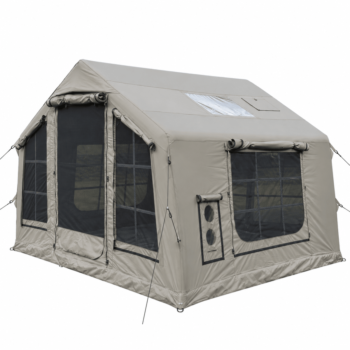 Weisshorn Inflatable Camping Tent Cabin Style with Skylight Mesh 300x265cm - SportZone.co.nz