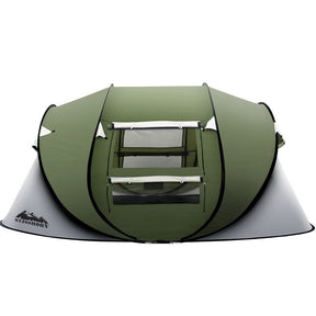 Weisshorn Instant Up Camping Tent 4 - 5 Person Pop up Tents Family Hiking Beach Dome - SportZone.co.nz