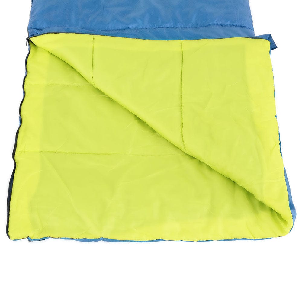 Weisshorn Sleeping Bag Double Bags Thermal Camping Hiking Tent Grey - 5°C - SportZone.co.nz