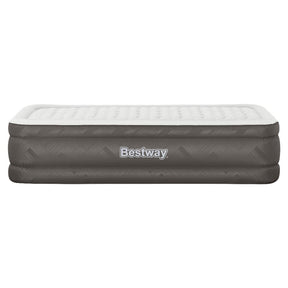 Bestway Air Mattress Single Inflatable Bed 46cm Airbed Grey - SportZone.co.nz