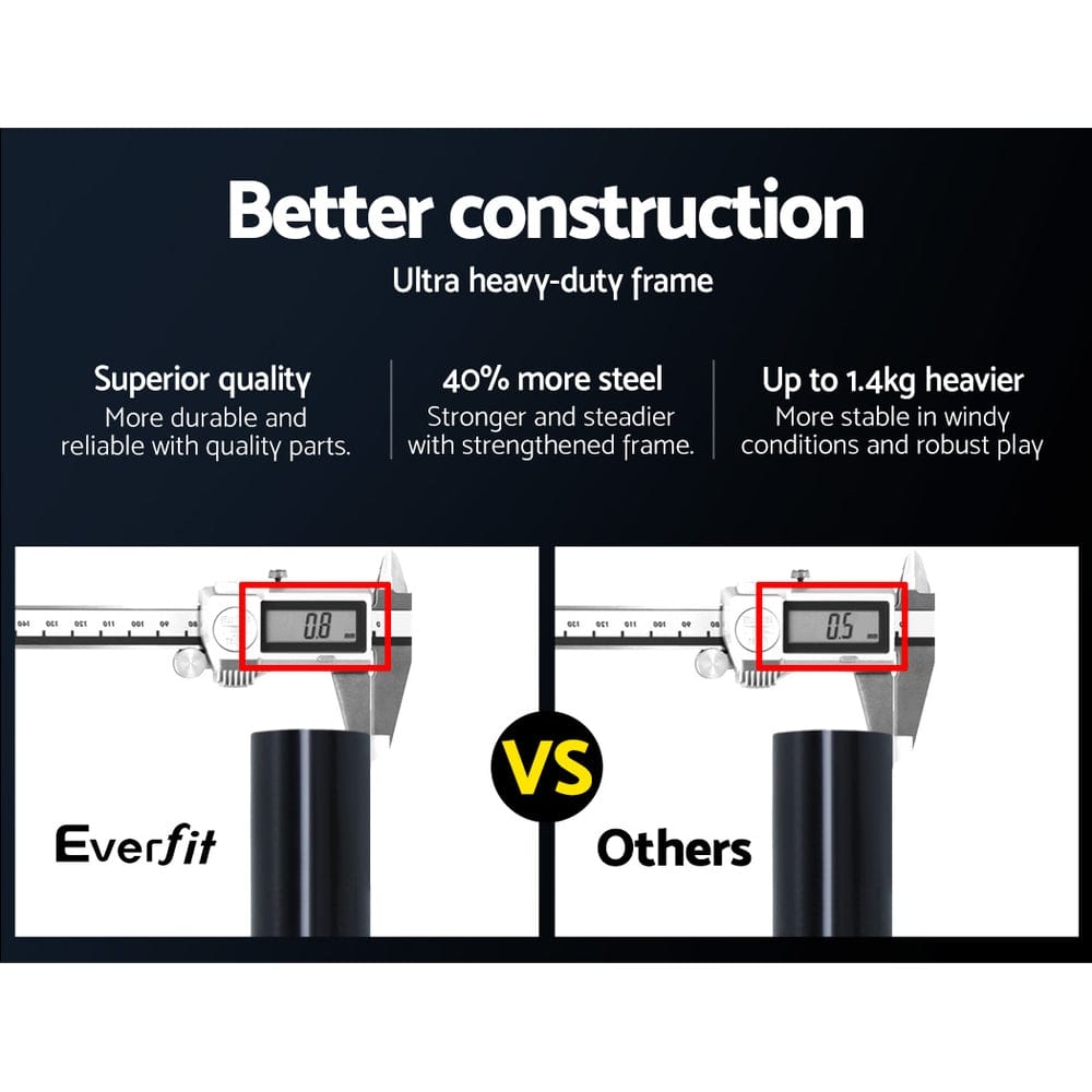 Everfit 2.1m Football Soccer Net Portable Goal Net Rebounder Sports Training - SportZone.co.nz