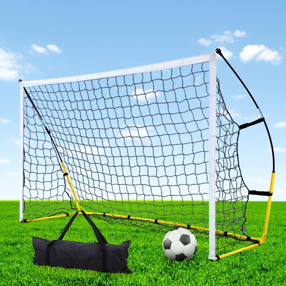Everfit 3.6m Football Soccer Net Portable Goal Net Rebounder Sports Training - SportZone.co.nz