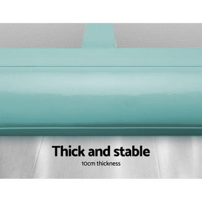 Everfit GoFun 4X1M Inflatable Air Track Mat Tumbling Floor Home Gymnastics Green - SportZone.co.nz