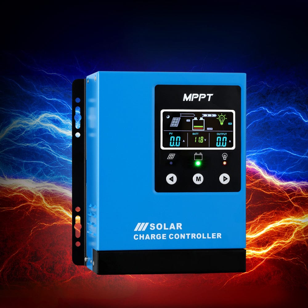 Giantz 40A MPPT Solar Charge Controller Auto 12V/24V/36V/48V Battery Regulator - SportZone.co.nz