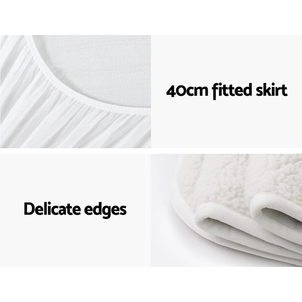 Giselle Bedding Double Size Electric Blanket Fleece - SportZone.co.nz