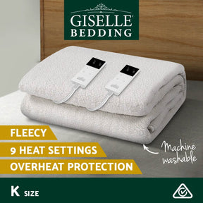 Giselle Electric Blanket Fleecy Underlay King - SportZone.co.nz