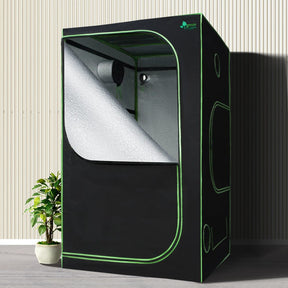 Greenfingers Grow Tent 900x90x180CM 1680D Hydroponics Kit Indoor Plant Room System - SportZone.co.nz
