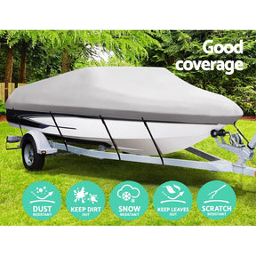 Seamanship 16 - 18.5ft Boat Cover Trailerable Marine Grade 600D - SportZone.co.nz