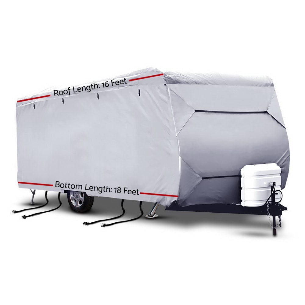 Weisshorn 16 - 18ft Caravan Cover Campervan 4 Layer UV Water Resistant - SportZone.co.nz
