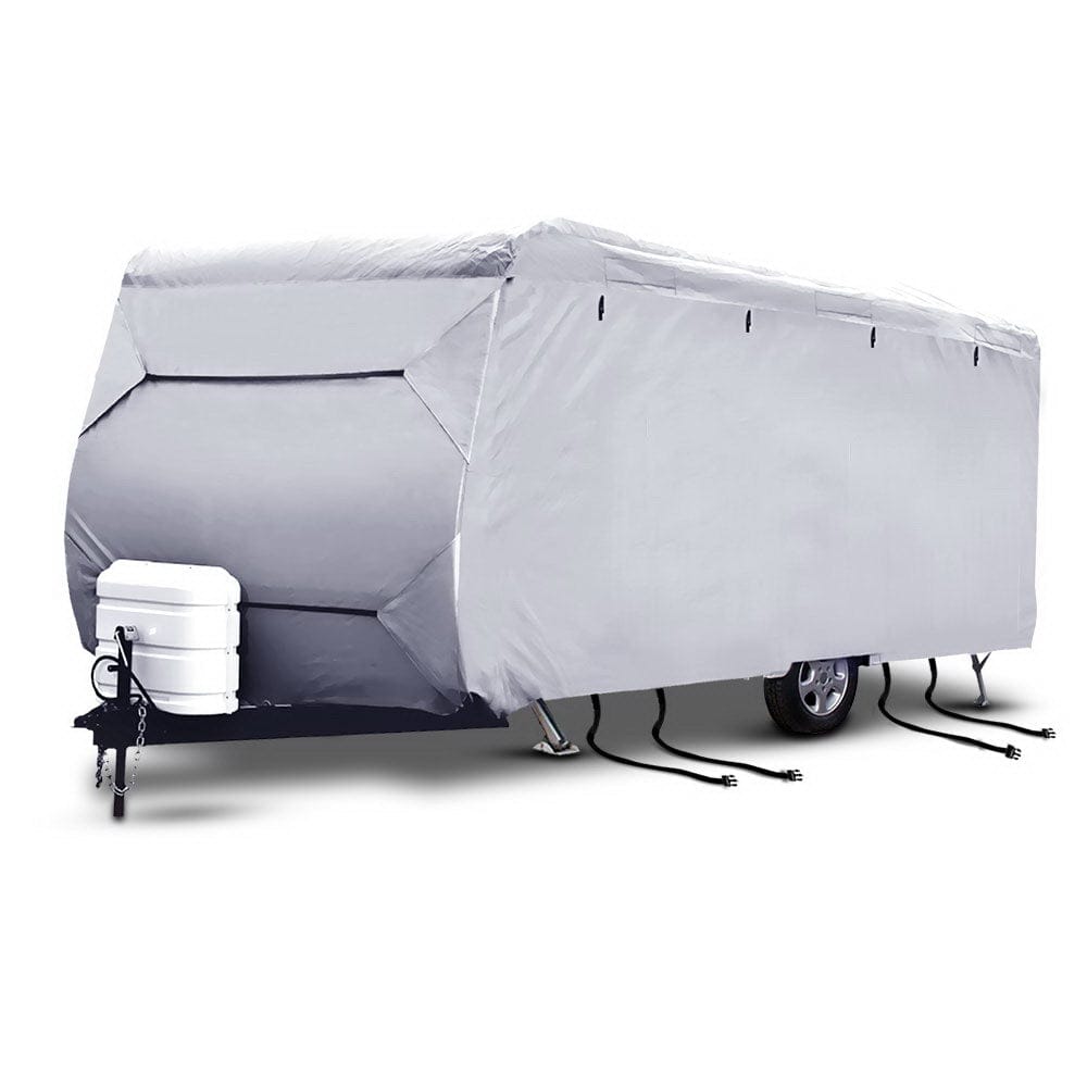 Weisshorn Caravan Cover 16-18ft - UV Water Resistant Camping