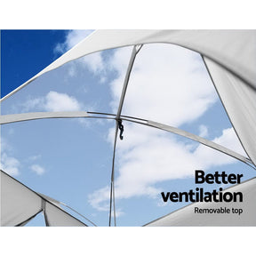 Weisshorn Camping Shower Toilet Tent Outdoor Portable Changing Room Ensuite - SportZone.co.nz