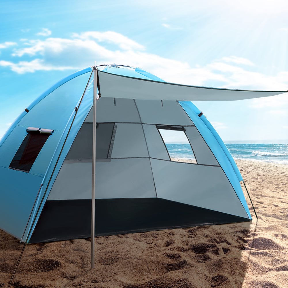 Weisshorn Camping Tent Beach Portable Hiking Sun Shade Shelter Fishing 4 Person - SportZone.co.nz