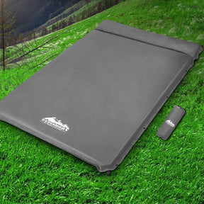 Weisshorn Self Inflating Mattress - Grey - SportZone.co.nz
